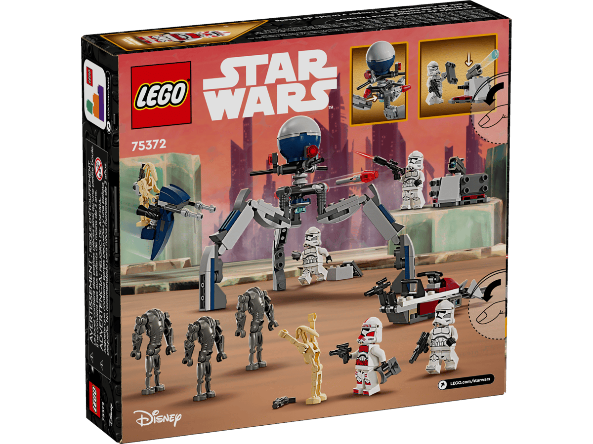 LEGO Star Wars Clone Trooper & Battle Droid Battle Pack - 75372