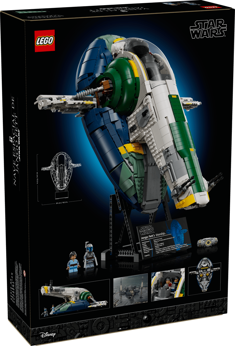 LEGO Star Wars Jango Fetts Firespray-class ruimteschip - 75409