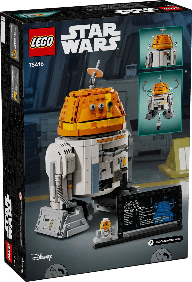 LEGO Star Wars Chopper (C1-10P) Astromech Droid - 75416