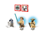 LEGO Star Wars SMART Play: Yoda's Hut en Jedi Training - 75422