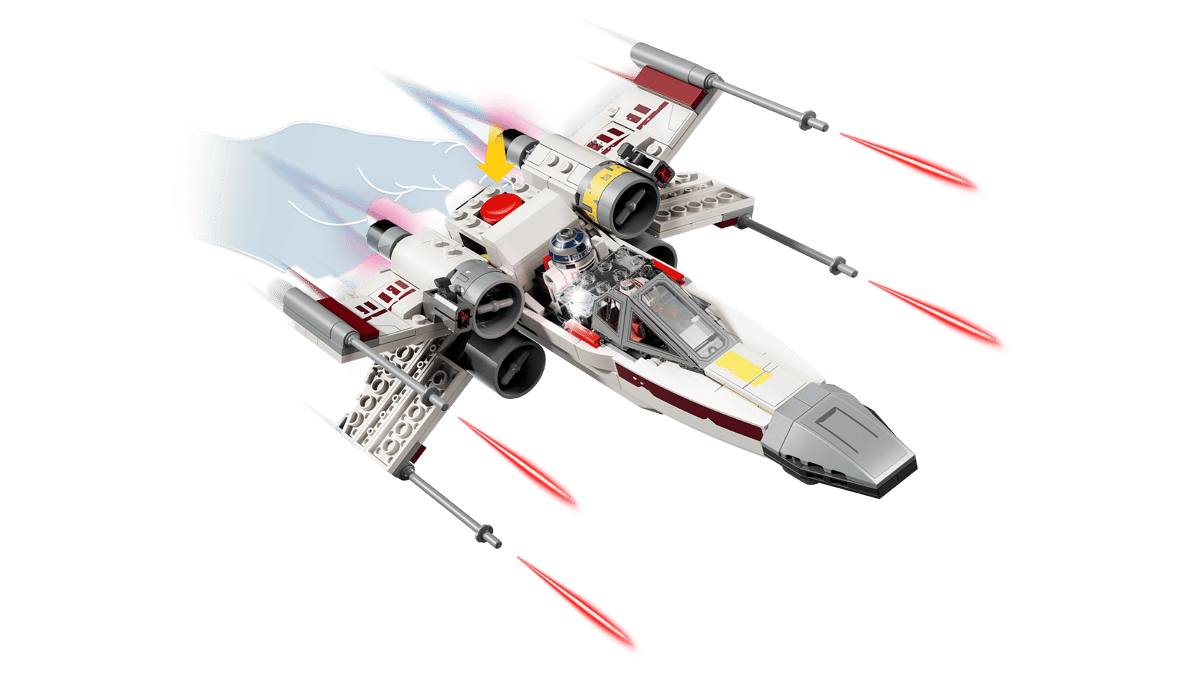 LEGO Star Wars SMART Play: Luke's Red Five X-Wing - 75423