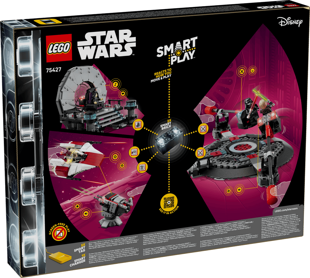 LEGO Star Wars SMART Play: Troonzaalduel en A-wing - 75427