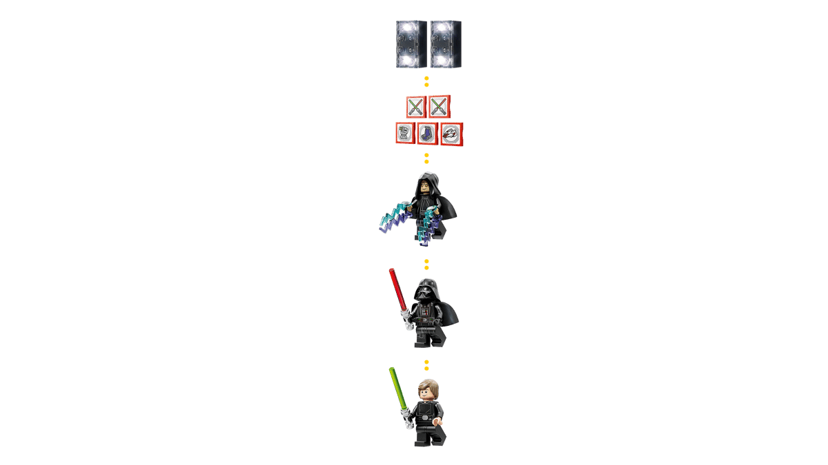 LEGO Star Wars SMART Play: Troonzaalduel en A-wing - 75427