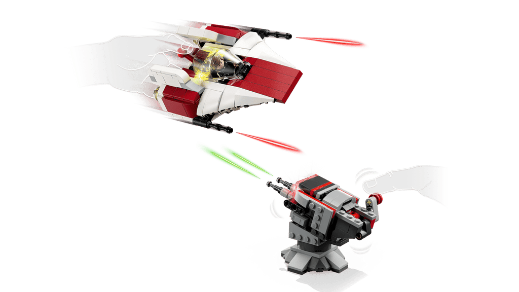 LEGO Star Wars SMART Play: Troonzaalduel en A-wing - 75427