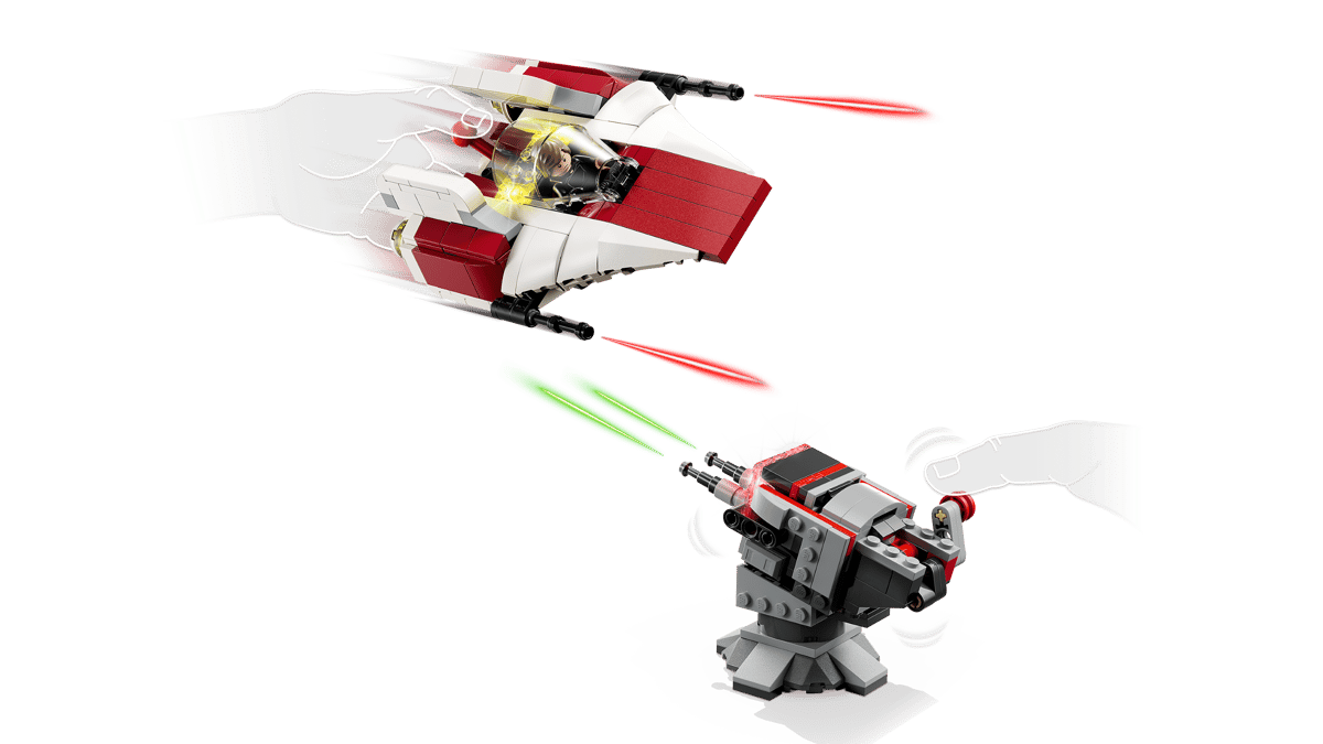 LEGO Star Wars SMART Play: Troonzaalduel en A-wing - 75427