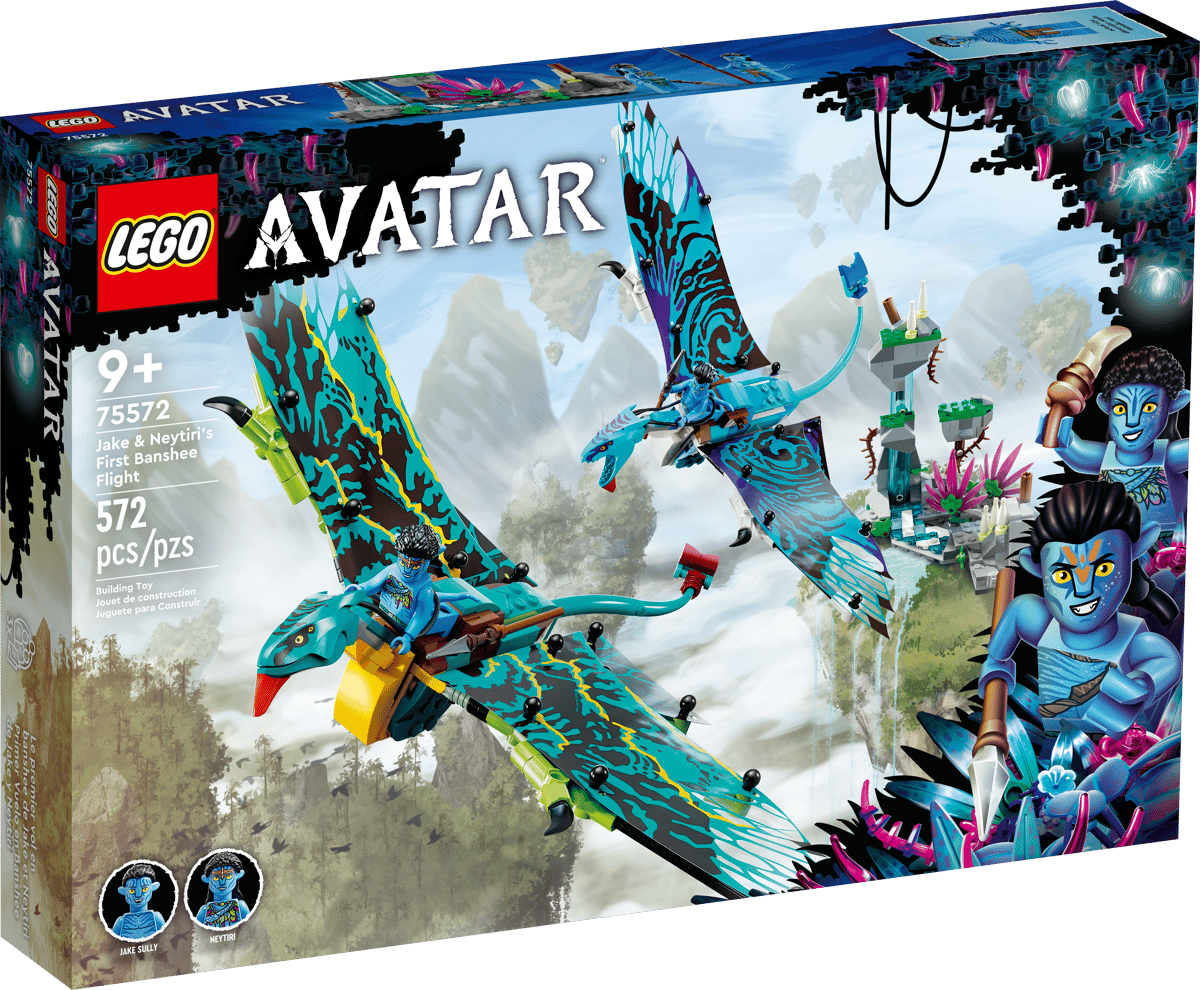 LEGO Avatar Jake & Neytiri’s eerste vlucht op de Banshee - 75572