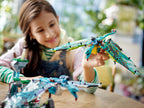 LEGO Avatar Jake & Neytiri’s eerste vlucht op de Banshee - 75572
