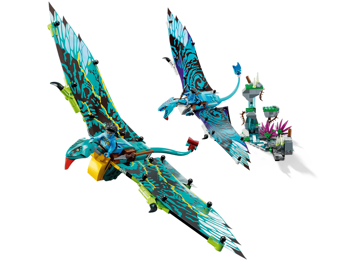 LEGO Avatar Jake & Neytiri’s eerste vlucht op de Banshee - 75572
