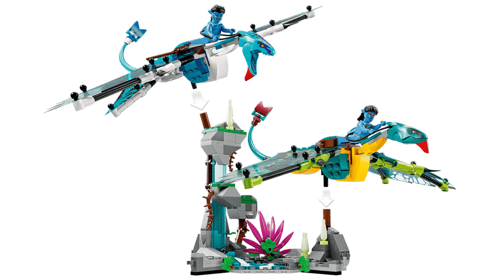 LEGO Avatar Jake & Neytiri’s eerste vlucht op de Banshee - 75572