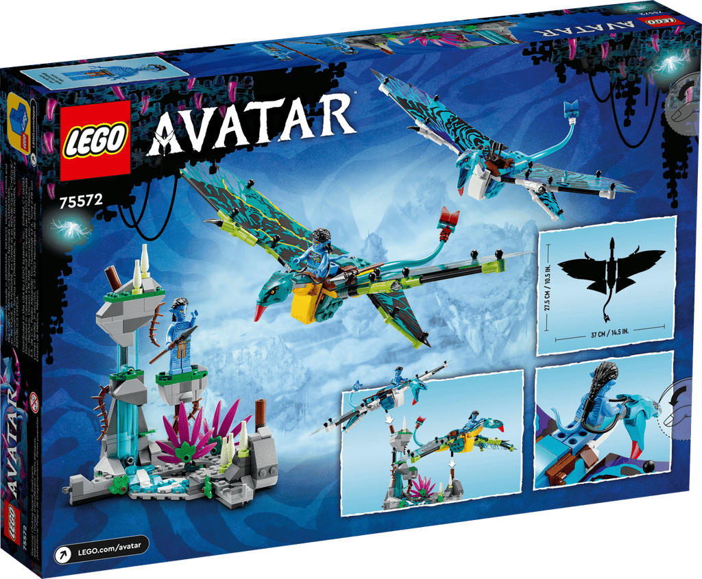 LEGO Avatar Jake & Neytiri’s eerste vlucht op de Banshee - 75572