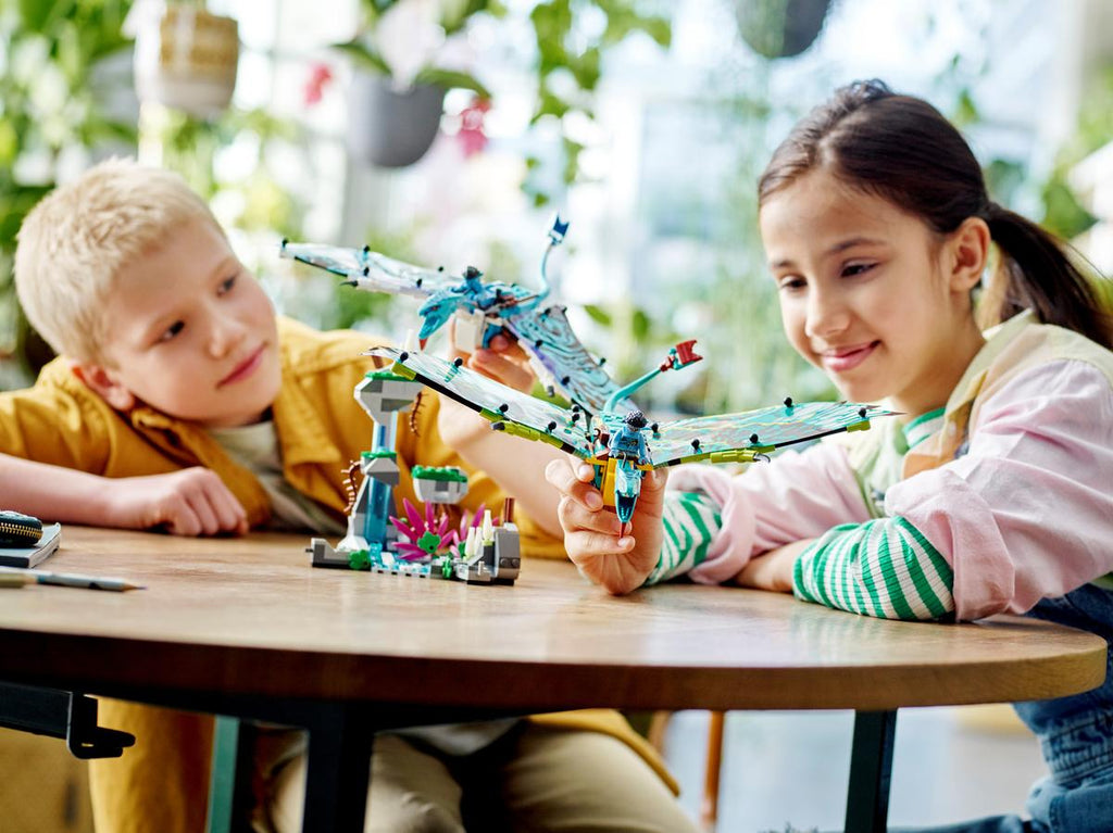 LEGO Avatar Jake & Neytiri’s eerste vlucht op de Banshee - 75572
