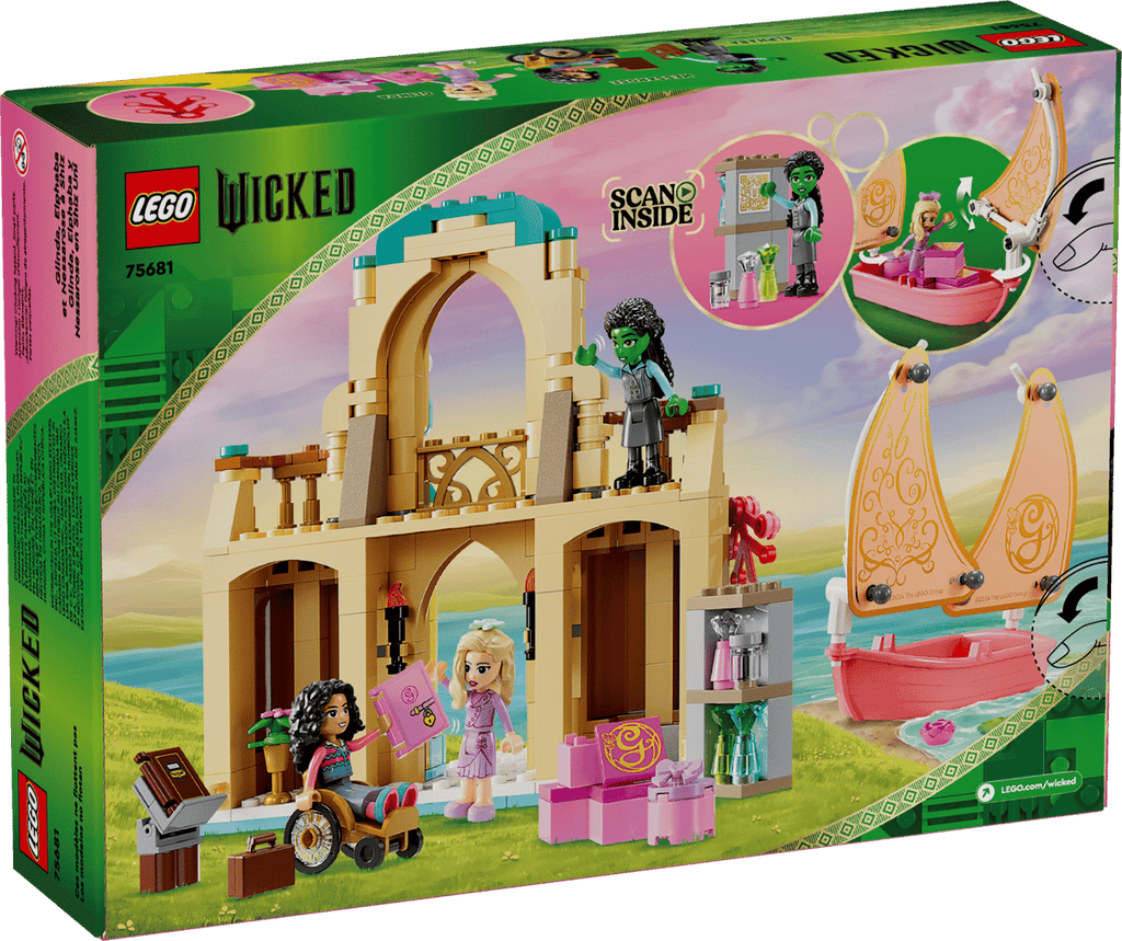 LEGO Wicked Glinda, Elphaba en Nessarose op Shiz University - 75681