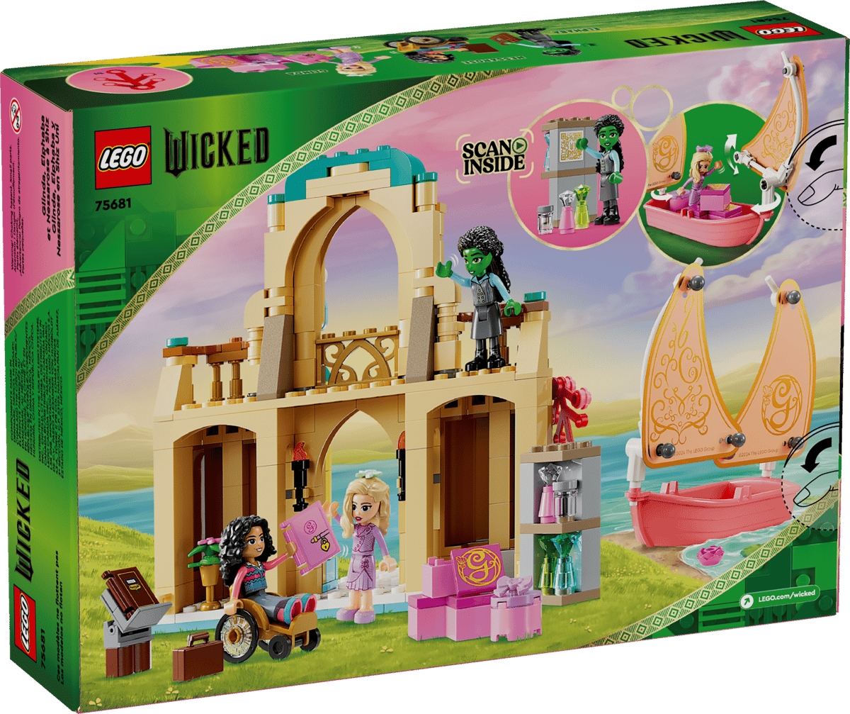 LEGO Wicked Glinda, Elphaba en Nessarose op Shiz University - 75681