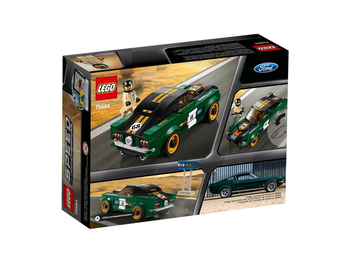 LEGO Speed Champions 1968 Ford Mustang Fastback - 75884