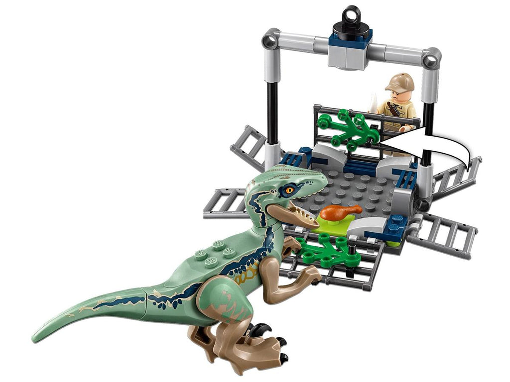 LEGO Jurassic World Helikopterachtervolging van Blue - 75928