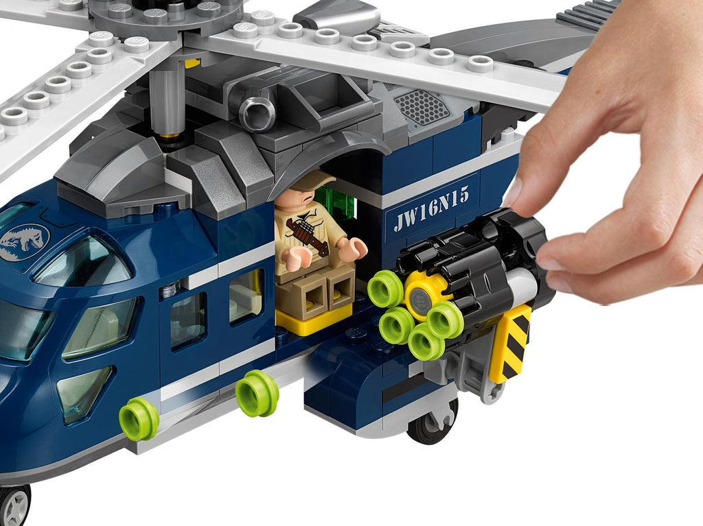 LEGO Jurassic World Helikopterachtervolging van Blue - 75928