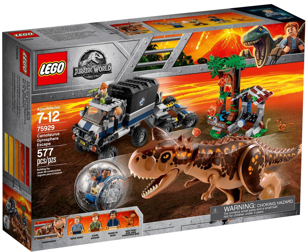 LEGO Jurassic World Gyrobolontsnapping van Carnotaurus - 75929