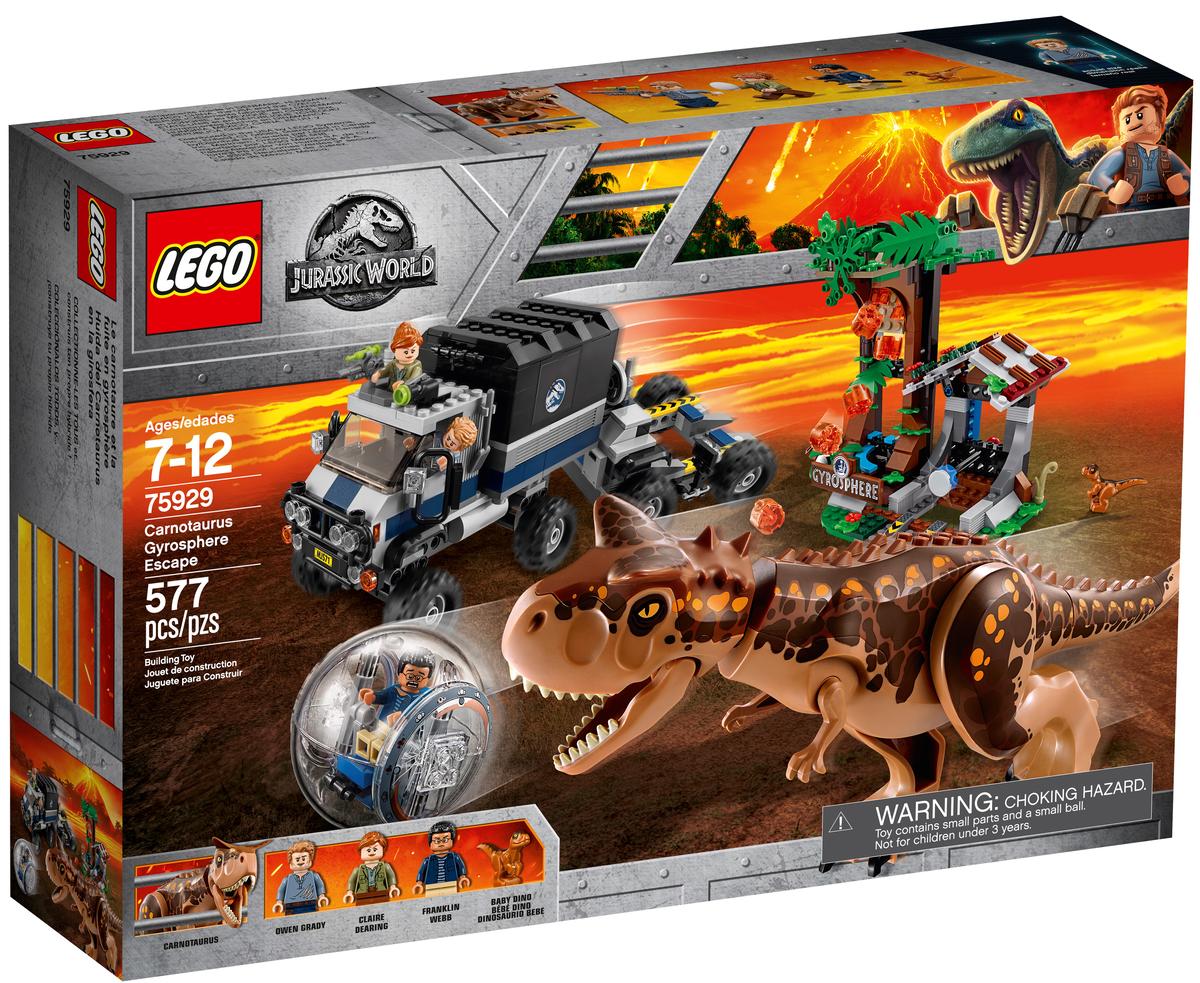 LEGO Jurassic World Gyrobolontsnapping van Carnotaurus - 75929
