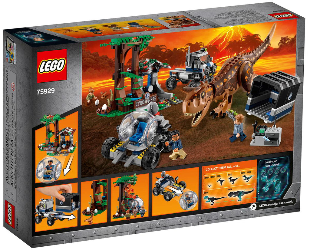 LEGO Jurassic World Gyrobolontsnapping van Carnotaurus - 75929