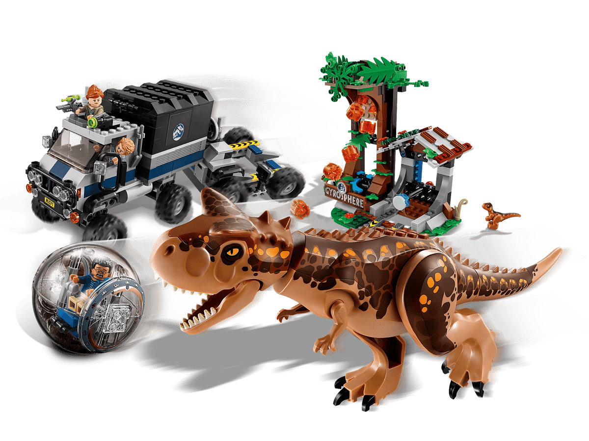 LEGO Jurassic World Gyrobolontsnapping van Carnotaurus - 75929