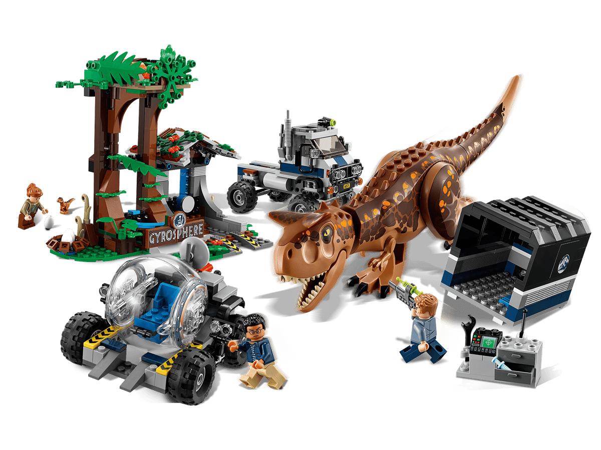 LEGO Jurassic World Gyrobolontsnapping van Carnotaurus - 75929