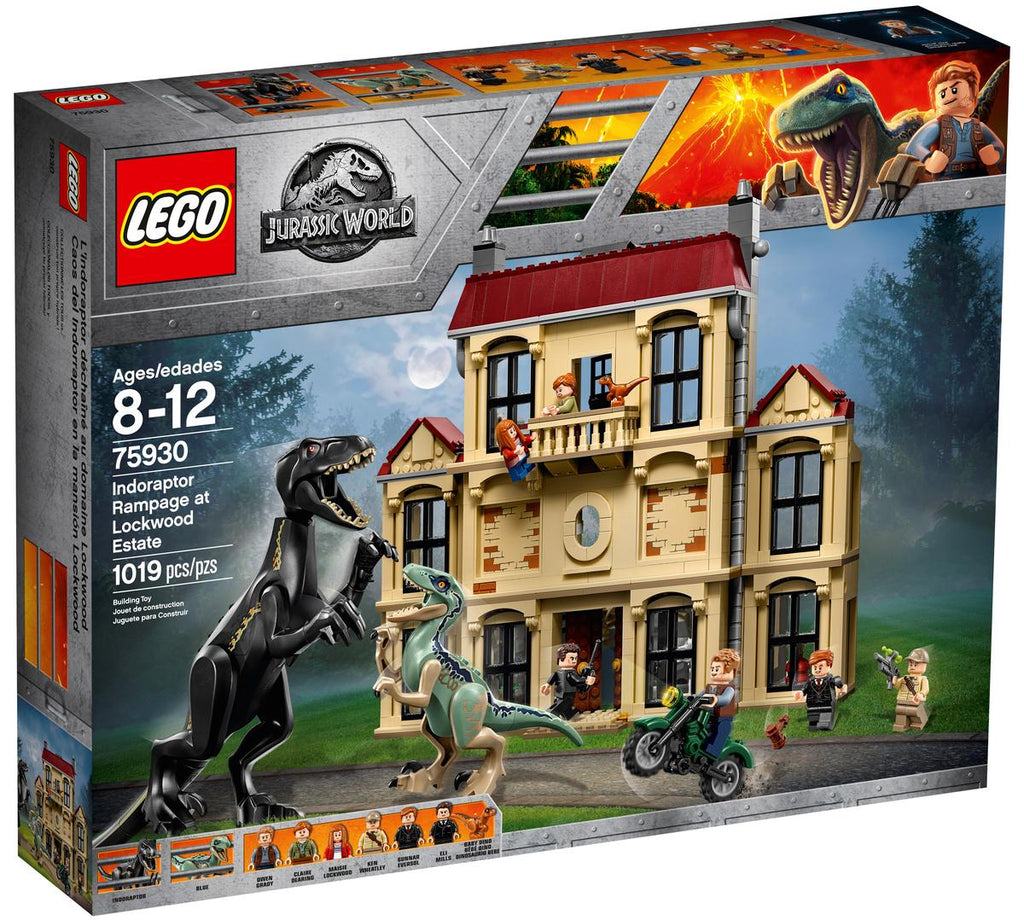 LEGO Jurassic World Indoraptorchaos bij Lockwood Estate - 75930