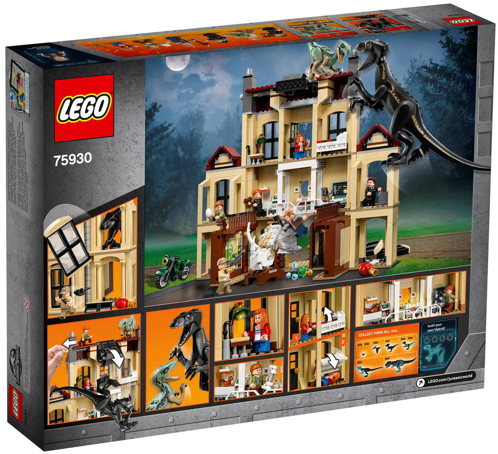 LEGO Jurassic World Indoraptorchaos bij Lockwood Estate - 75930