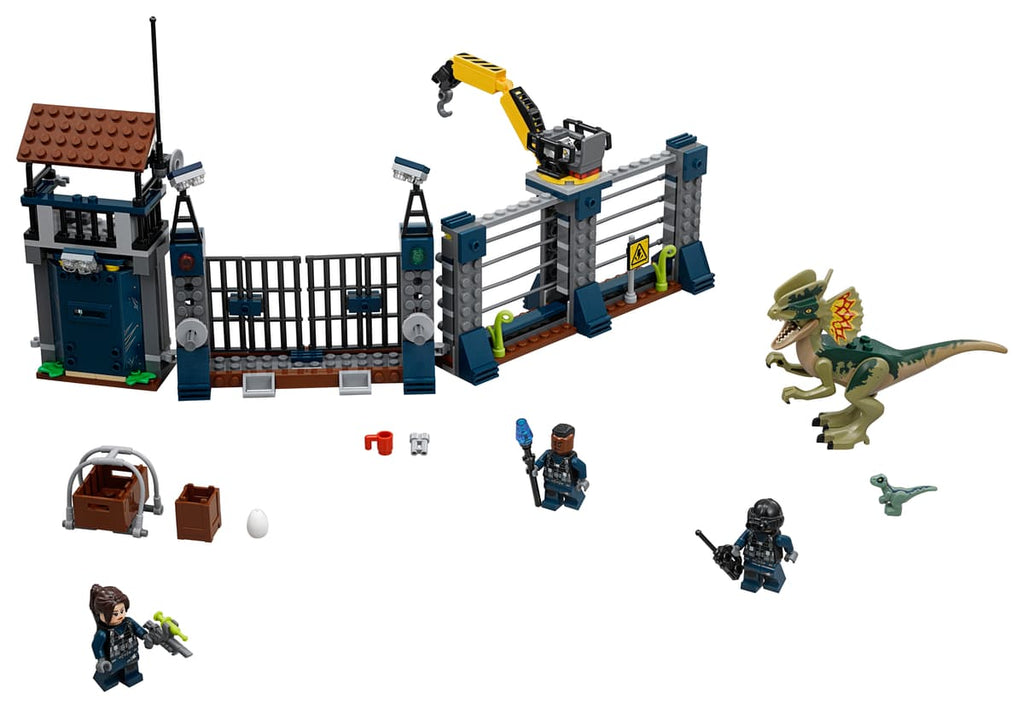 LEGO Jurassic World Aanval op de uitkijktoren van Dilophosaurus - 75931