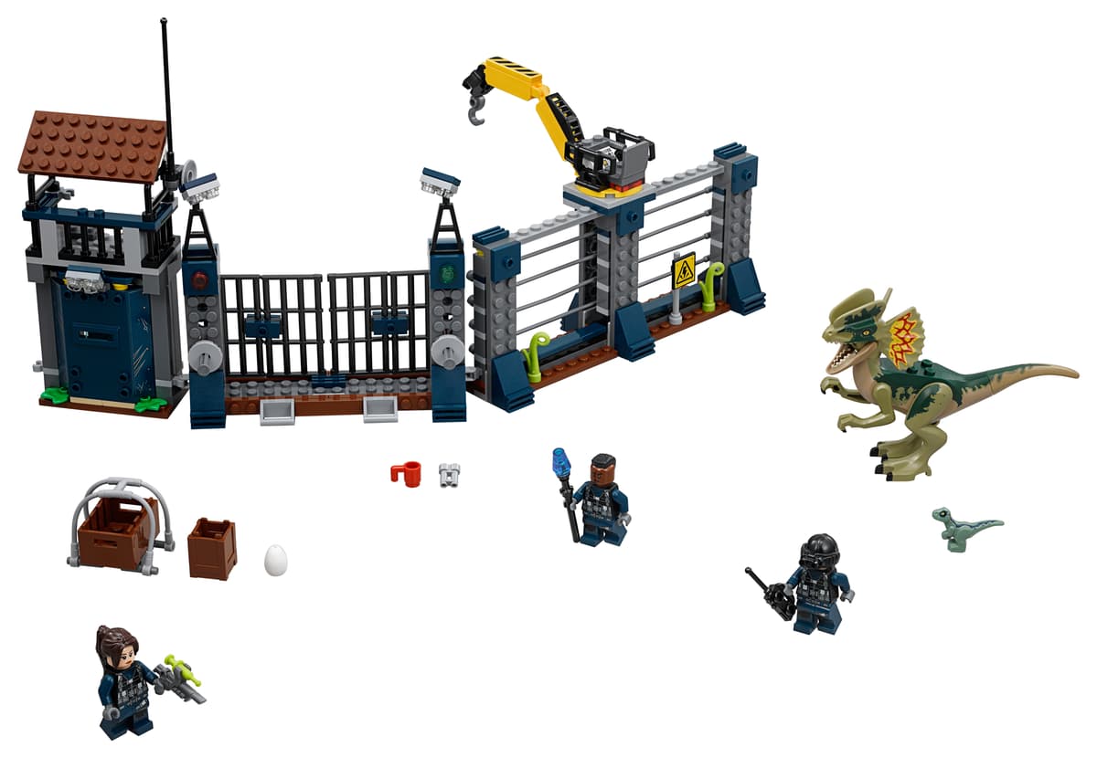 LEGO Jurassic World Aanval op de uitkijktoren van Dilophosaurus - 75931