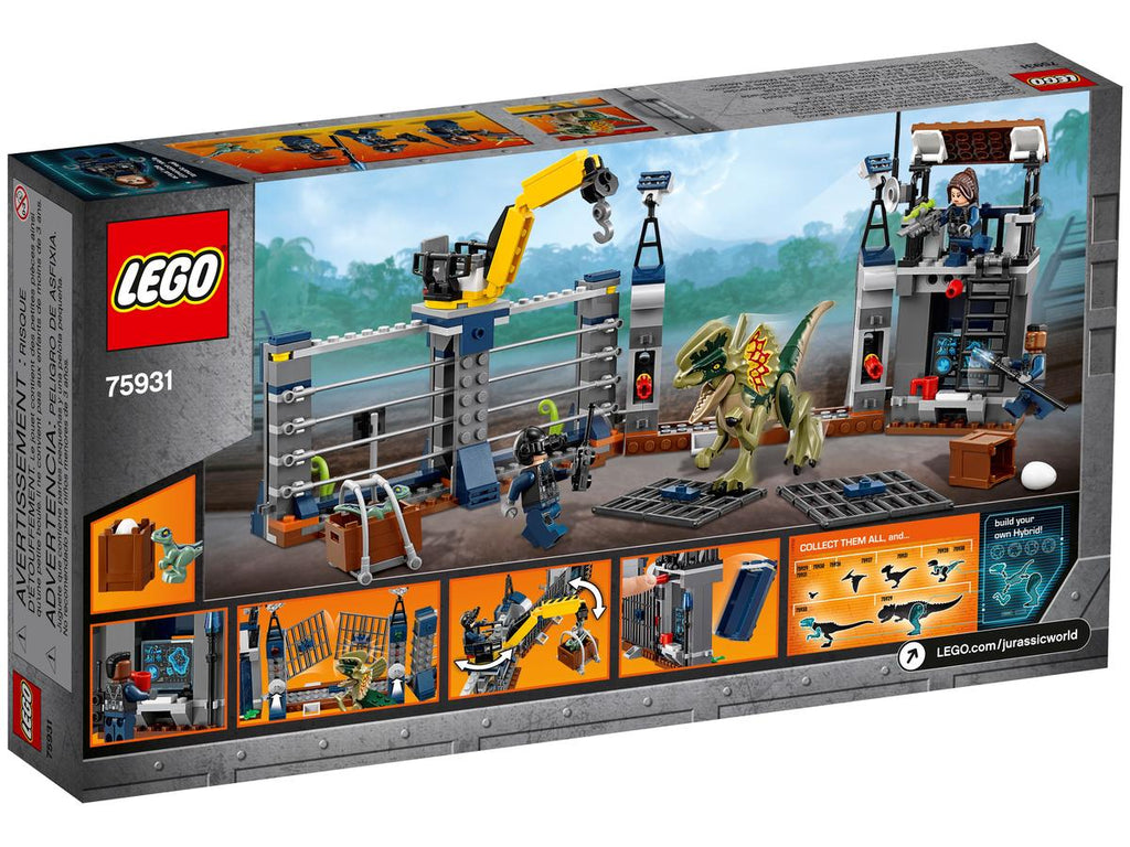 LEGO Jurassic World Aanval op de uitkijktoren van Dilophosaurus - 75931