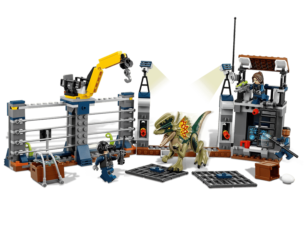 LEGO Jurassic World Aanval op de uitkijktoren van Dilophosaurus - 75931
