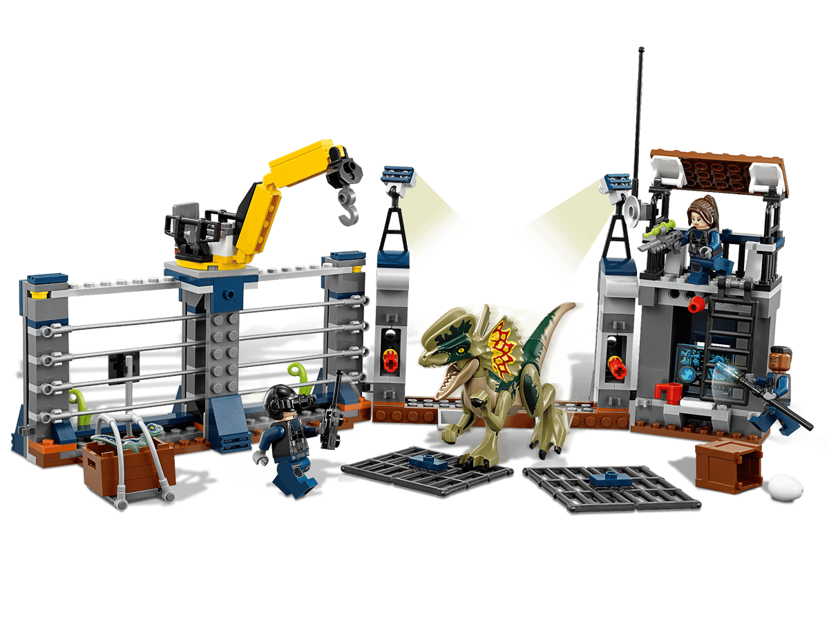LEGO Jurassic World Aanval op de uitkijktoren van Dilophosaurus - 75931