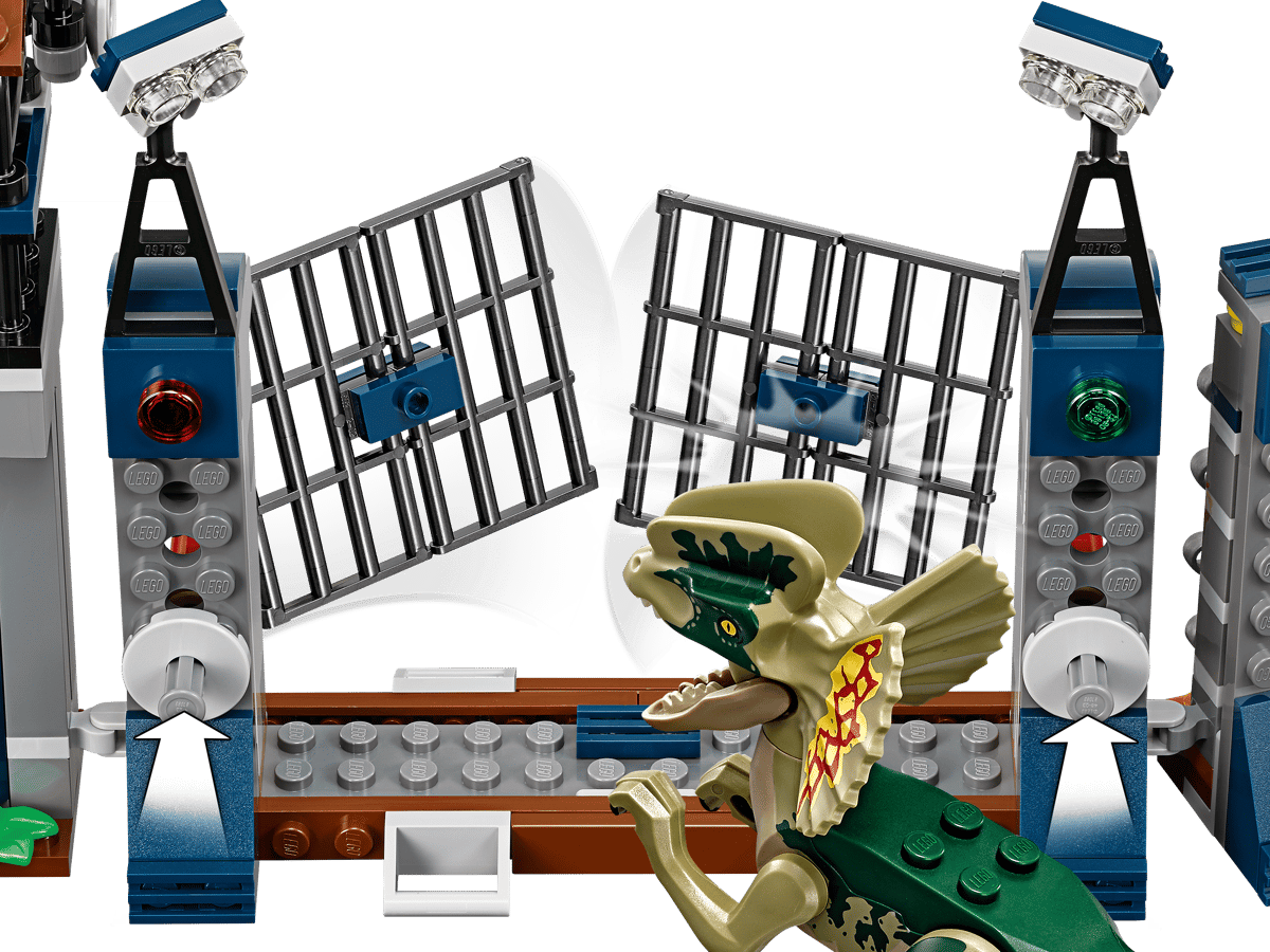 LEGO Jurassic World Aanval op de uitkijktoren van Dilophosaurus - 75931