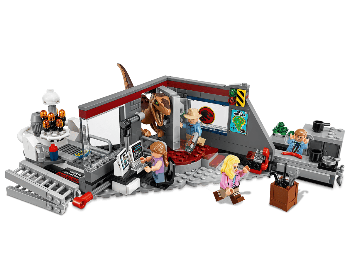 LEGO Jurassic World Park Velociraptorachtervolging - 75932