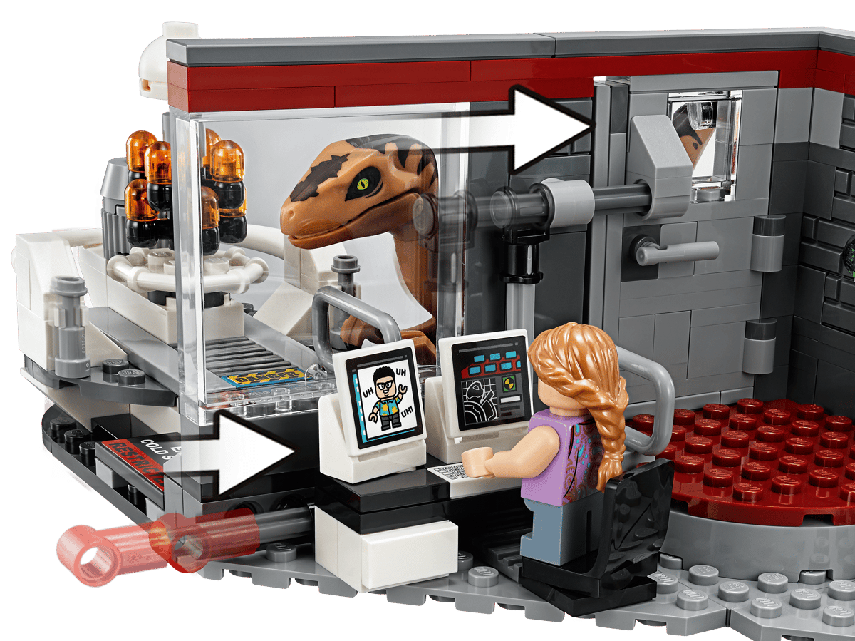 LEGO Jurassic World Park Velociraptorachtervolging - 75932