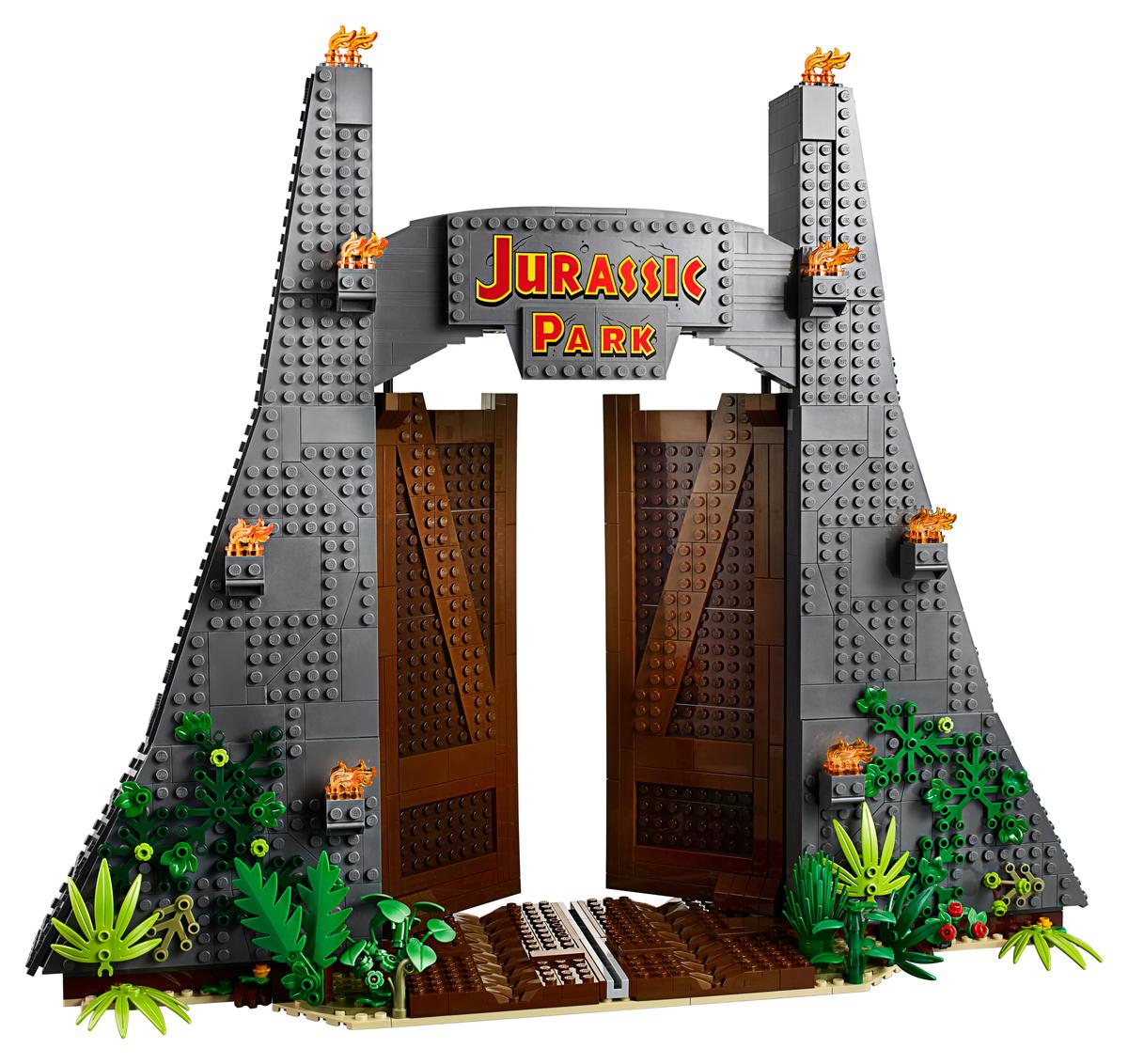LEGO Jurassic World Jurassic Park: T. rex Chaos - 75936