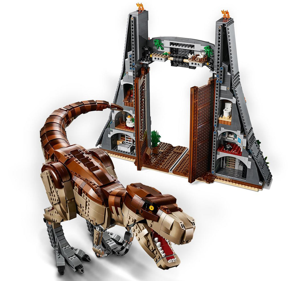 LEGO Jurassic World Jurassic Park: T. rex Chaos - 75936