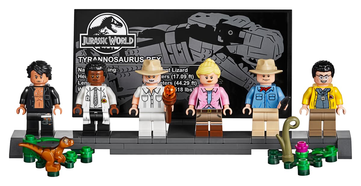 LEGO Jurassic World Jurassic Park: T. rex Chaos - 75936