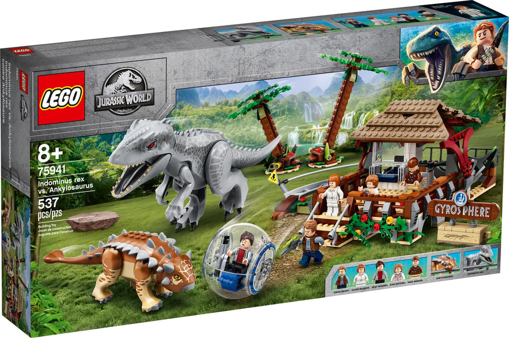 LEGO Jurassic World Indominus Rex vs. Ankylosaurus - 75941