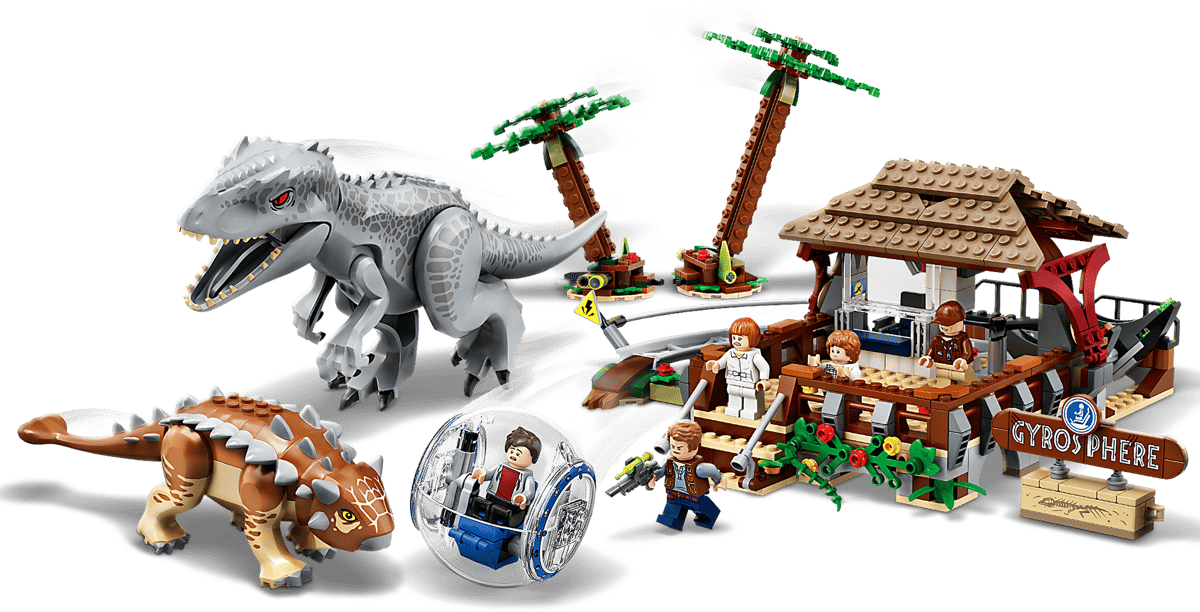 LEGO Jurassic World Indominus Rex vs. Ankylosaurus - 75941