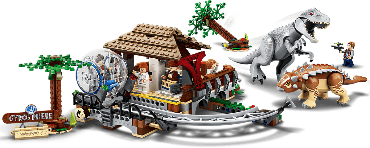 LEGO Jurassic World Indominus Rex vs. Ankylosaurus - 75941