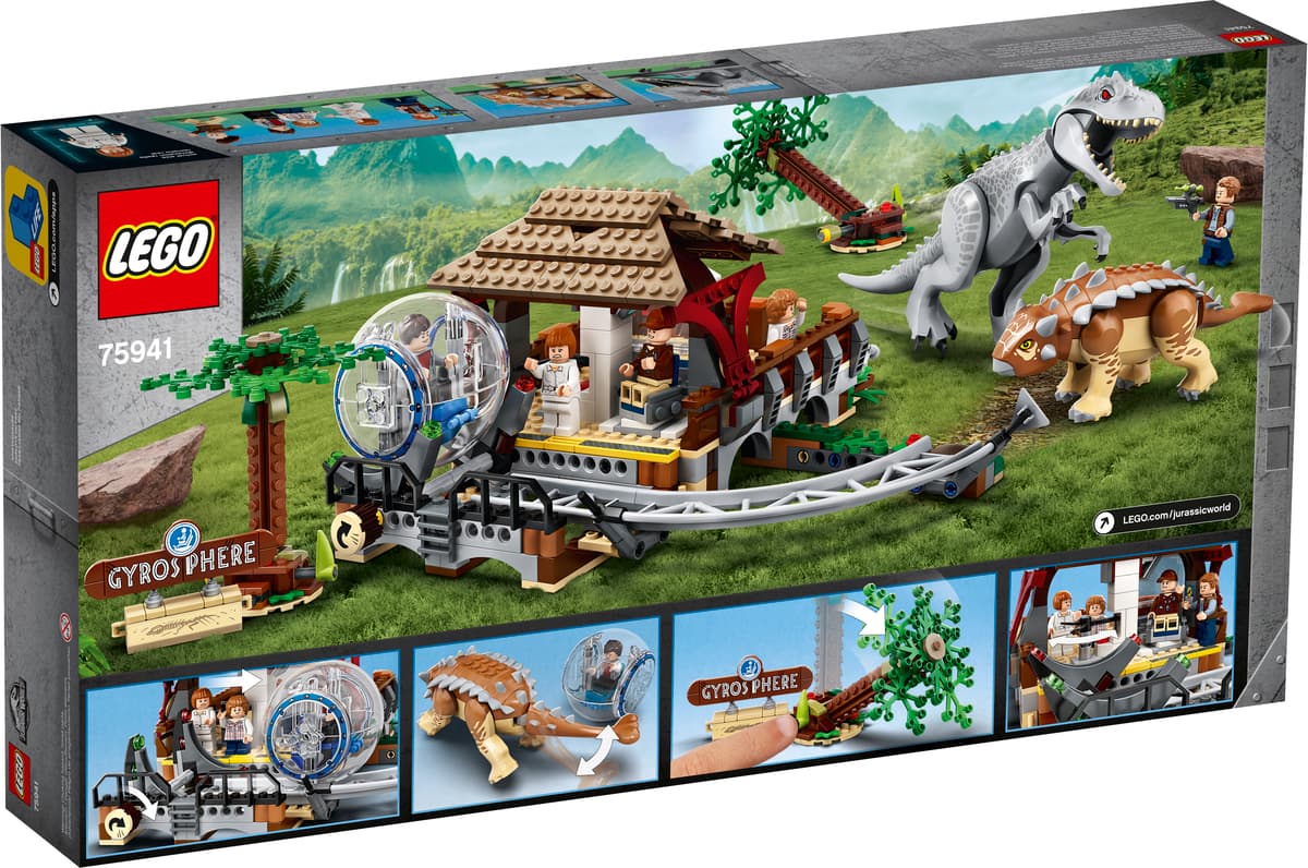 LEGO Jurassic World Indominus Rex vs. Ankylosaurus - 75941