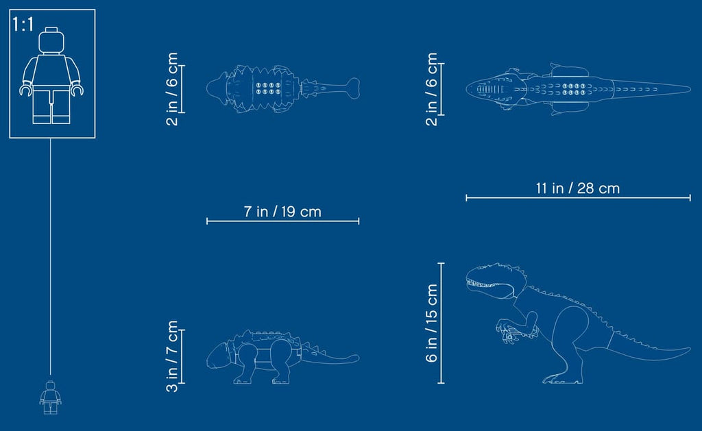 LEGO Jurassic World Indominus Rex vs. Ankylosaurus - 75941