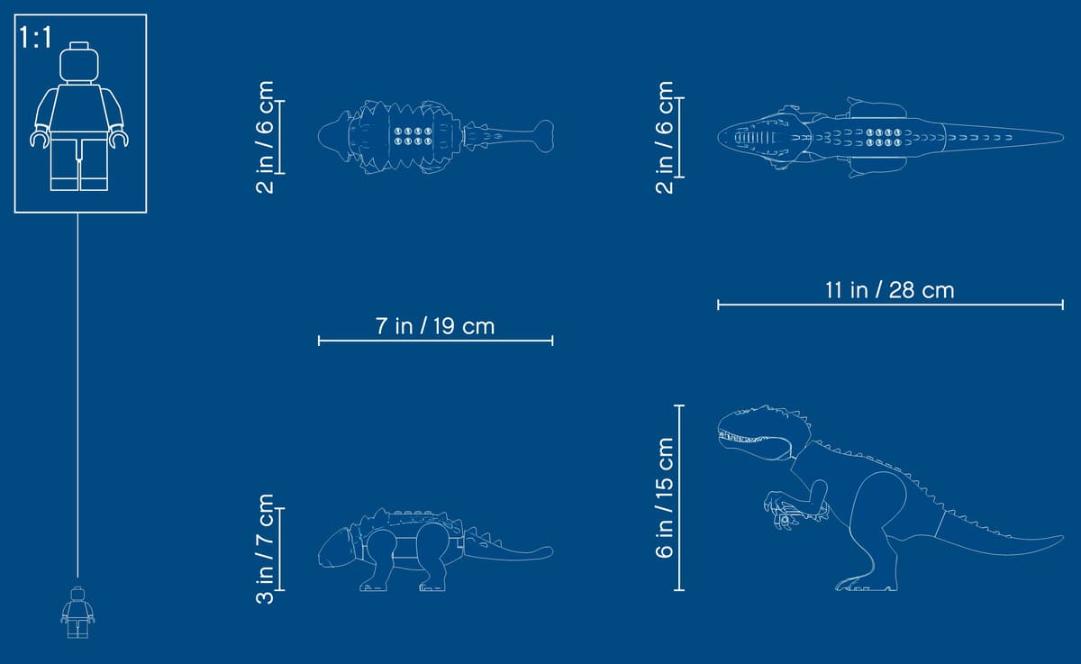 LEGO Jurassic World Indominus Rex vs. Ankylosaurus - 75941