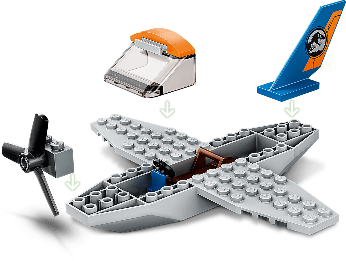 LEGO Jurassic World Velociraptor: Biplane Rescue Mission - 75942