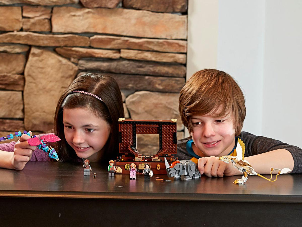 LEGO Harry Potter Newt's koffer met magische wezens - 75952