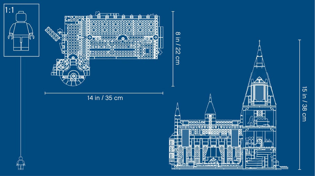 LEGO Harry Potter De Grote Zaal van Zweinstein - 75954
