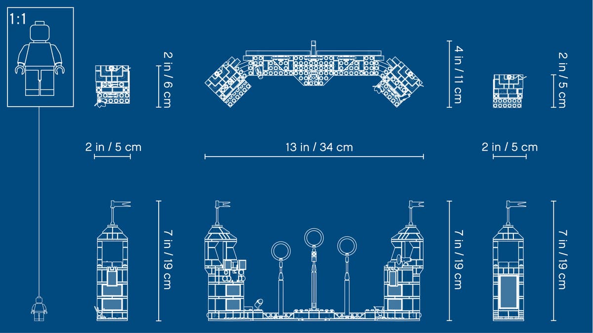 LEGO Harry Potter Zwerkbal Wedstrijd - 75956
