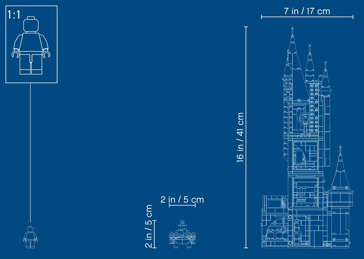 LEGO Hogwarts Astronomy Tower - 75969