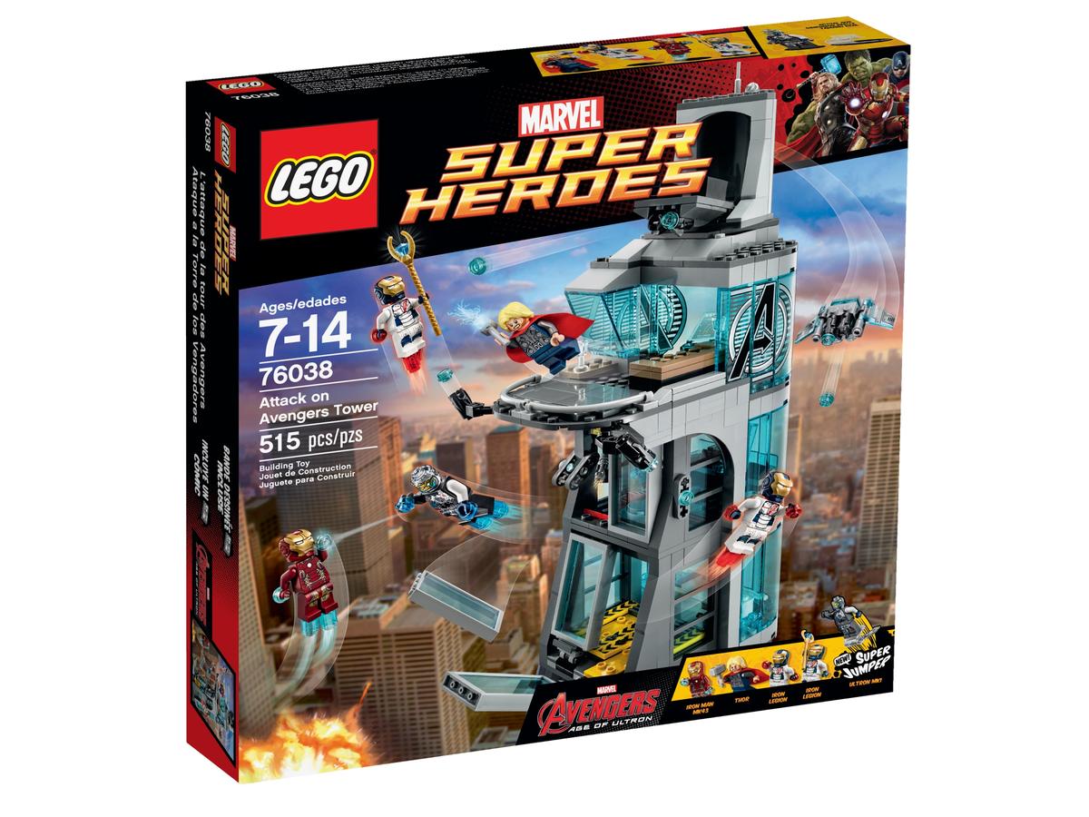 LEGO Marvel Aanval op de Avengers toren - 76038